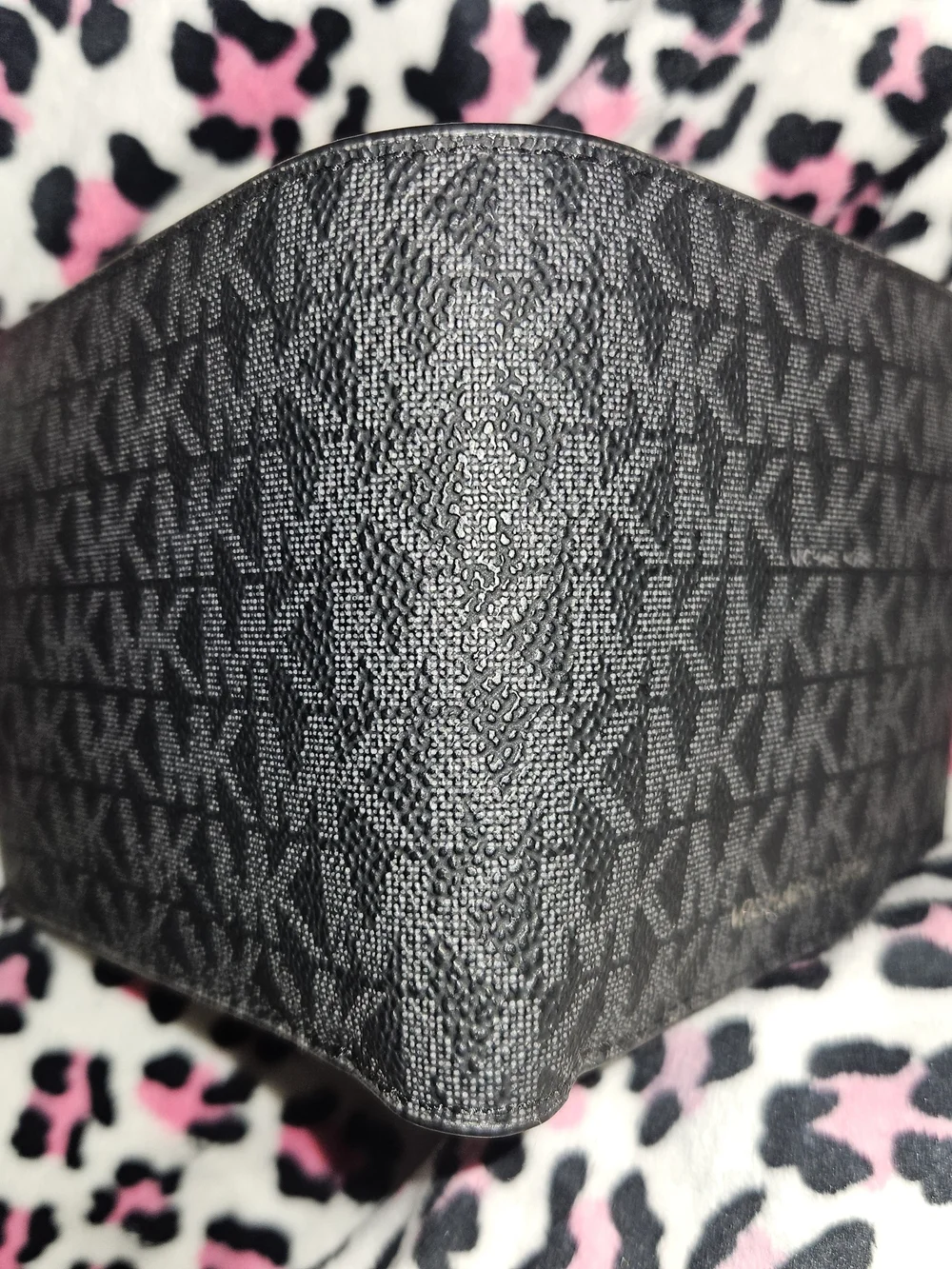 Michael Kors Black Logo Bifold Wallet